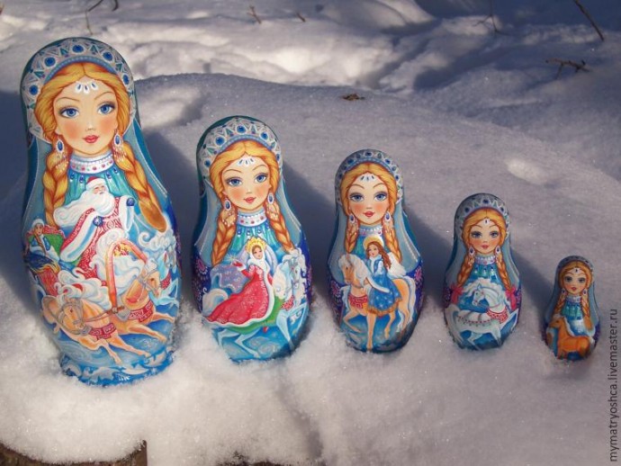 Мастер-класс по росписи матрёшки