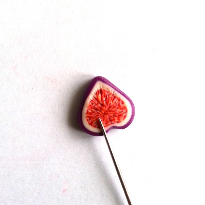 Реалистичный инжир из полимерной глины