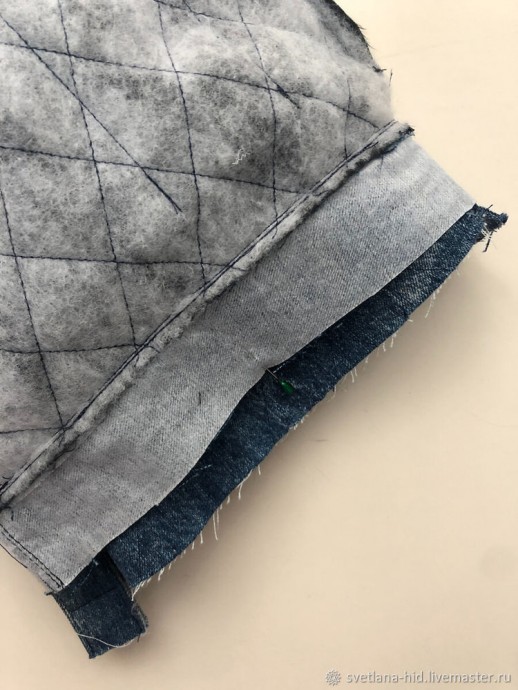 Сумка из старых джинсов