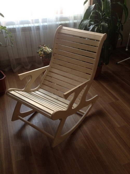 Кресло-качалка: материал и особенности изготовления