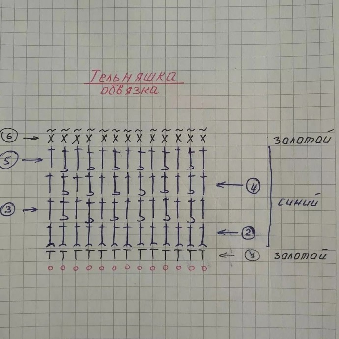 Летняя тельняшка крючком