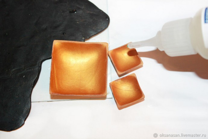 Украшения в технике Mica Shift