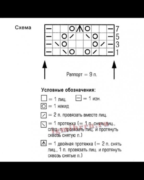 Джемпер с ажурными полосками