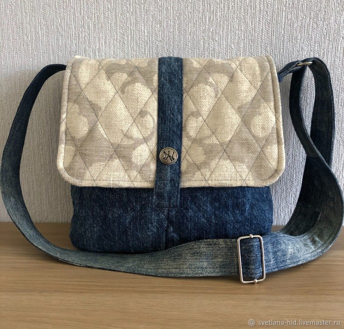 Сумка из старых джинсов