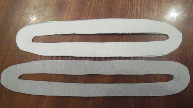 Тюльпан из ниток