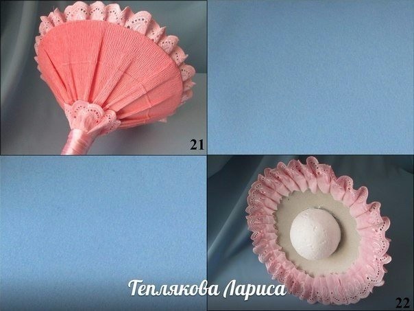 Мастер-класс по изготовлению портбукетницы для конфетного букета