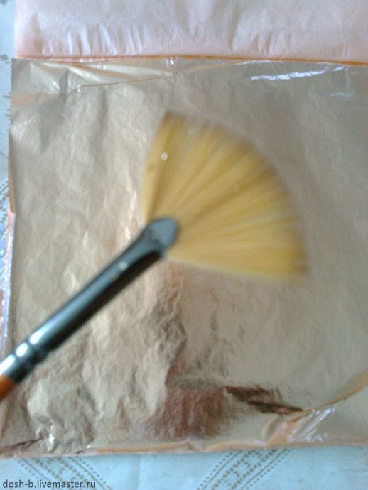 Пишем маслом петушка