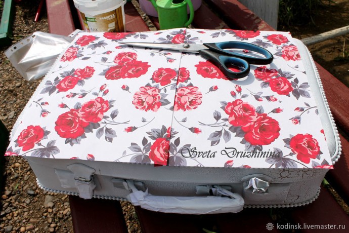 Реставрация чемодана