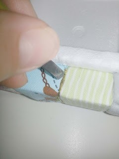 Декор шкатулки из пенопласта