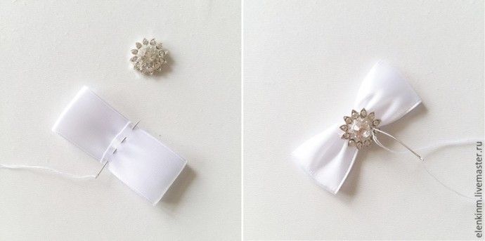 Кружевной браслет для подружки невесты