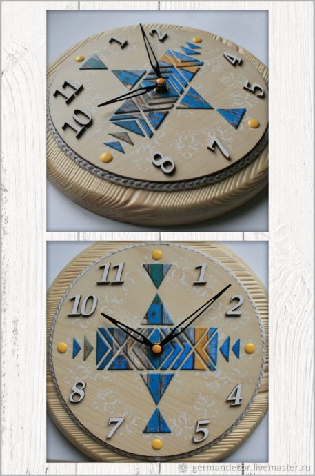 Часы "Роза ветров"