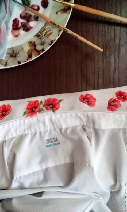 Фольк-модерн: роспись рубахи