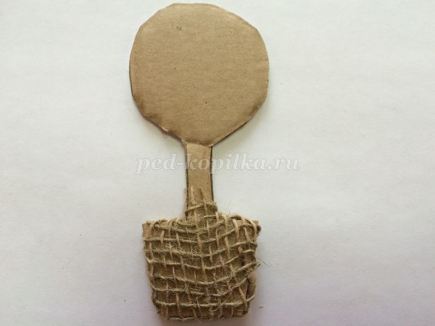 Магнит топиарий на холодильник своими руками