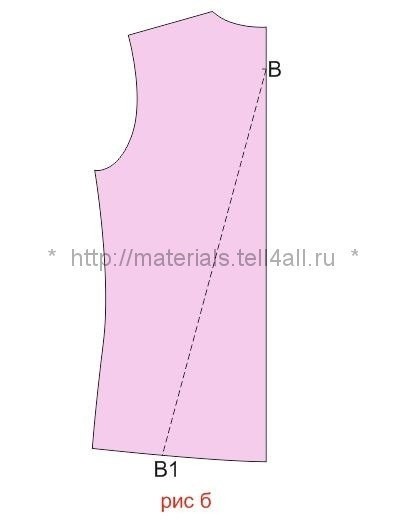 Моделирование спинки с кружевной вставкой