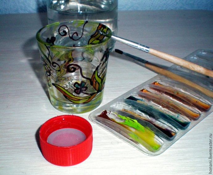 Имитация витражной краски