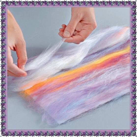 Прекрасная картина из шерсти