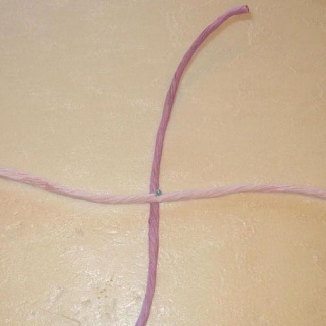 Цветок из бумажной веревки Twistart