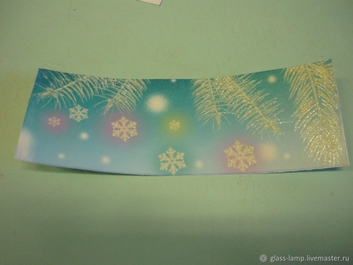 Мастер-класс по изготовлению светильника "Снежный вальс" из стеклянных бутылок: часть 2