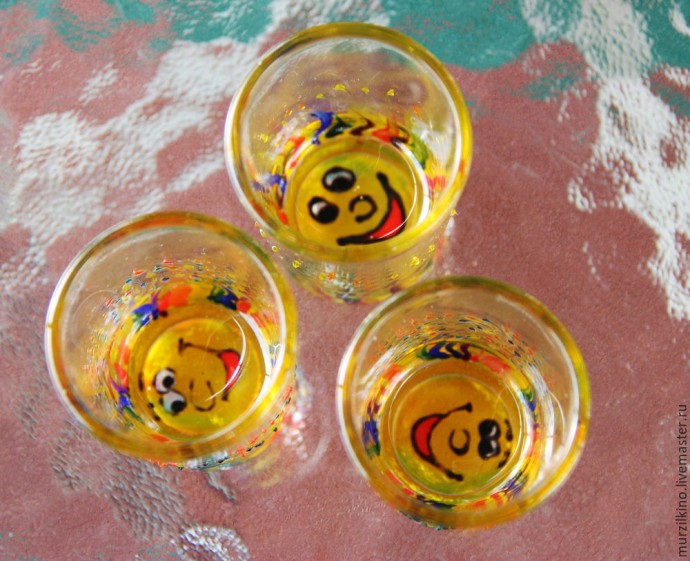 Как сделать радужные стопочки-улыбашки: часть 3