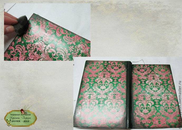 Процесс создания ежедневника "Тайна старого замка": часть 2