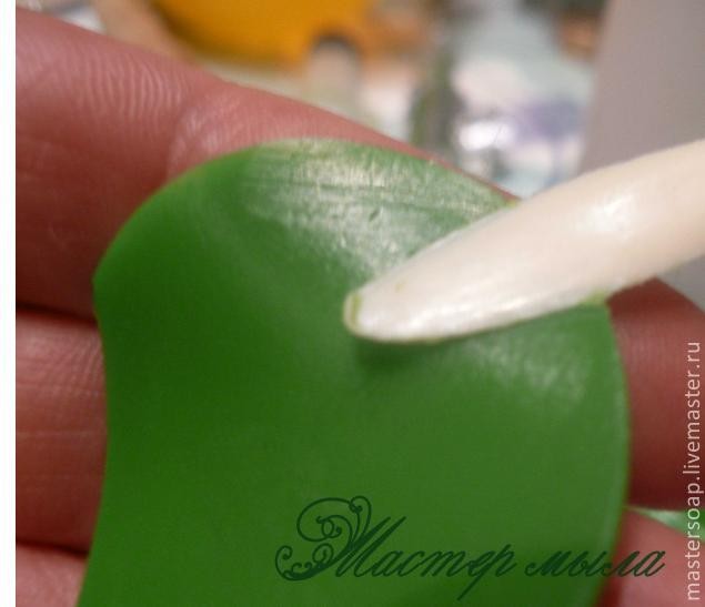 Мастер-класс по мыльной композиции "Красный мак": часть 4