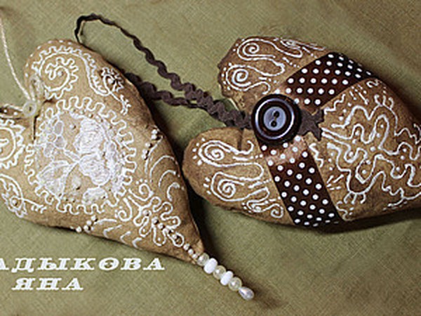 Изготовление кофейного сердечка