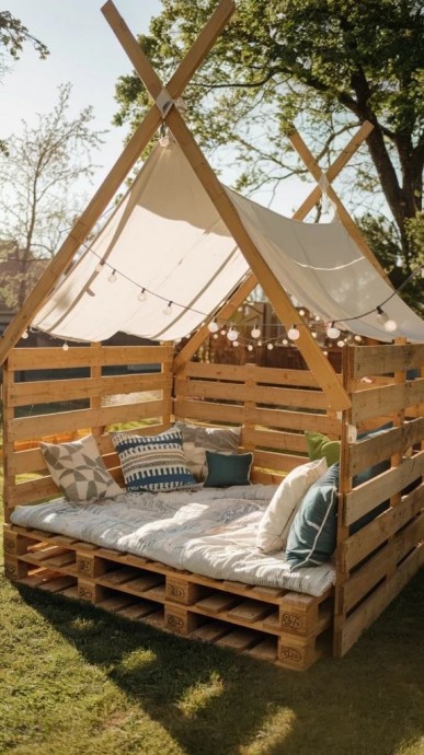 Создаем оригинальные беседки на даче