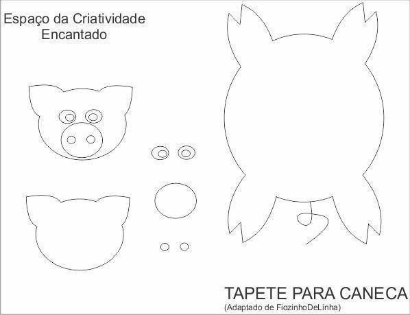 Подставки под кружки - зверушки