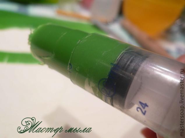 Мастер-класс по мыльной композиции "Красный мак": часть 2