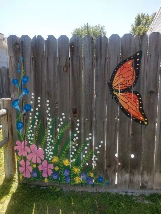 Преображение забора