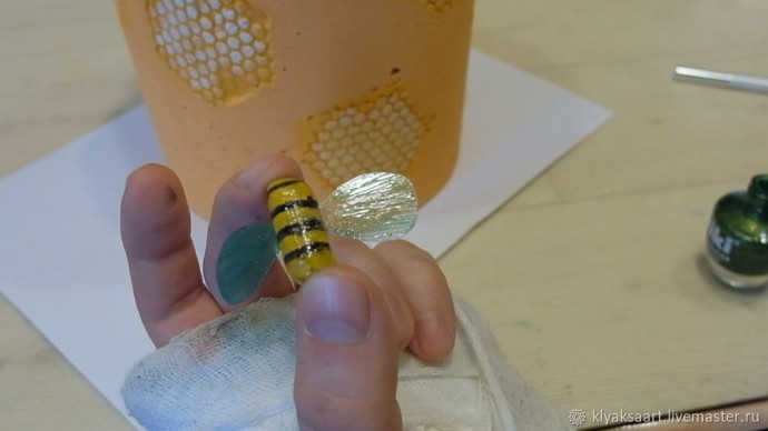 Делаем медовый вазон из бетона своими руками