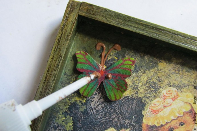 Ключница-вешалка "Медвежата": часть 4