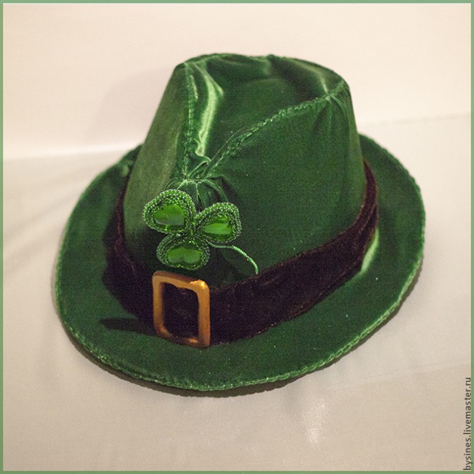 Процесс создания броши "Трилистник": часть 2