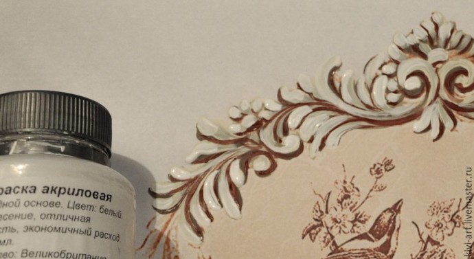 Декорируем чайную коробку "В старом шале": часть 3