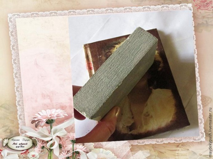 Декорируем обложку блокнота в винтажном стиле: часть 3