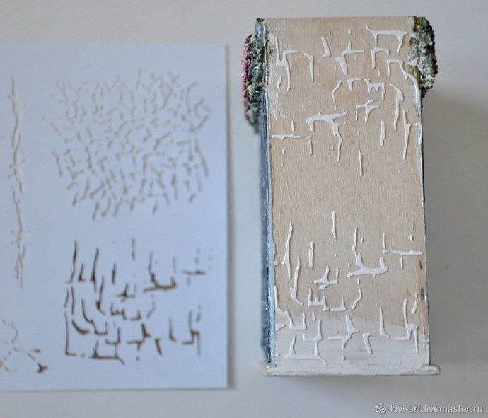 Декорируем шкатулку в различных техниках: часть 2