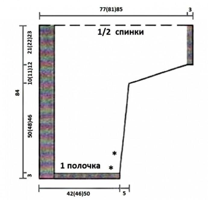 Стильный и элегантный жилет-пончо