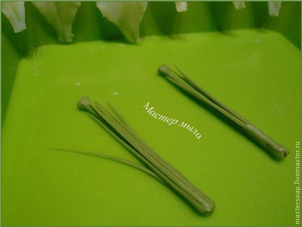 Мастер класс по изготовлению мыльной лилии: часть 5