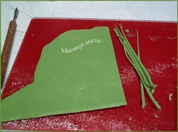 Мастер класс по изготовлению мыльной лилии: часть 4
