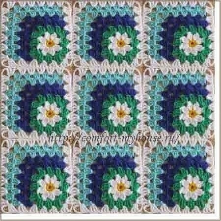 Геометрические мотивы для пледов