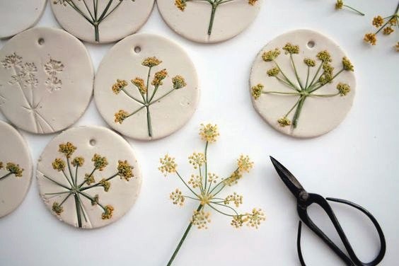 Цветочные медальоны