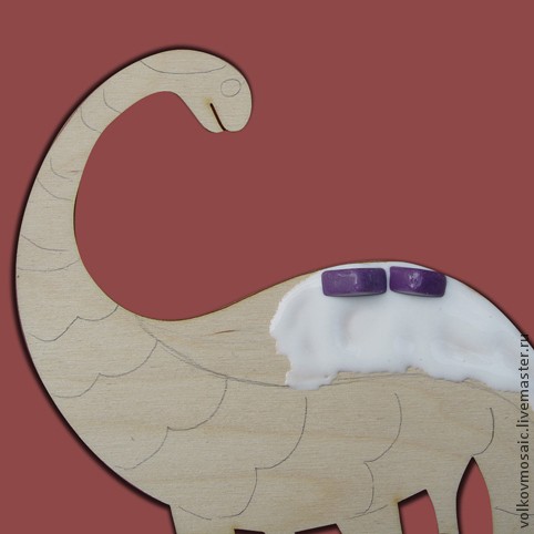 Делаем мозаичное мини-панно из смальты