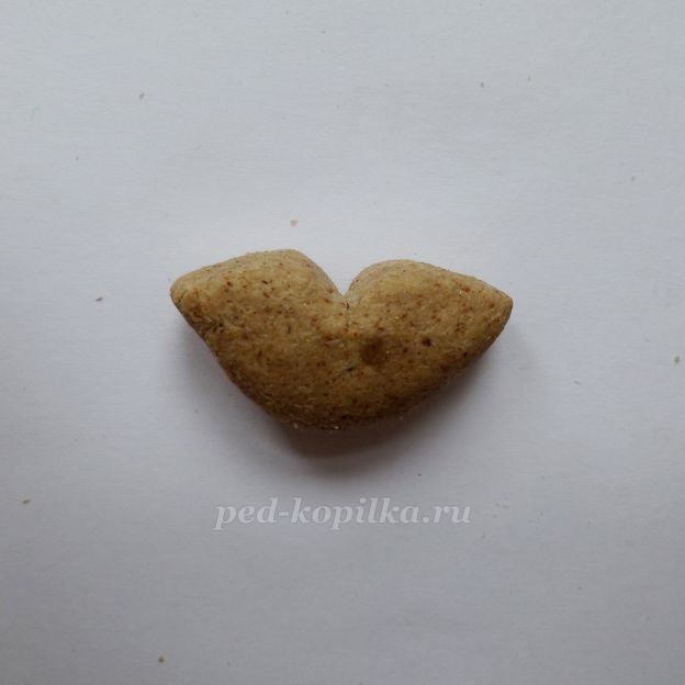 Ёлочная игрушка "Золотая рыбка из опилок": часть 1