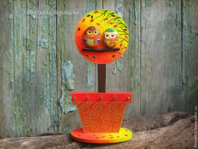 Топиарий с совами: часть 1