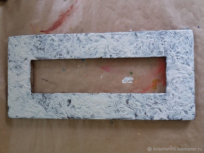 Декорируем раму для левкаса: часть 2