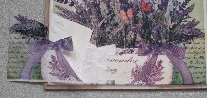 Декорируем часы "Экс-ан-Прованс": часть 2