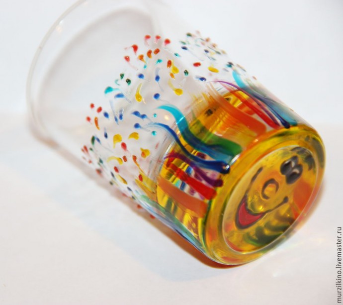 Как сделать радужные стопочки-улыбашки: часть 3