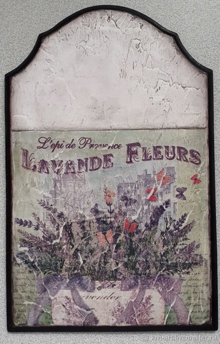 Декорируем часы "Экс-ан-Прованс": часть 3