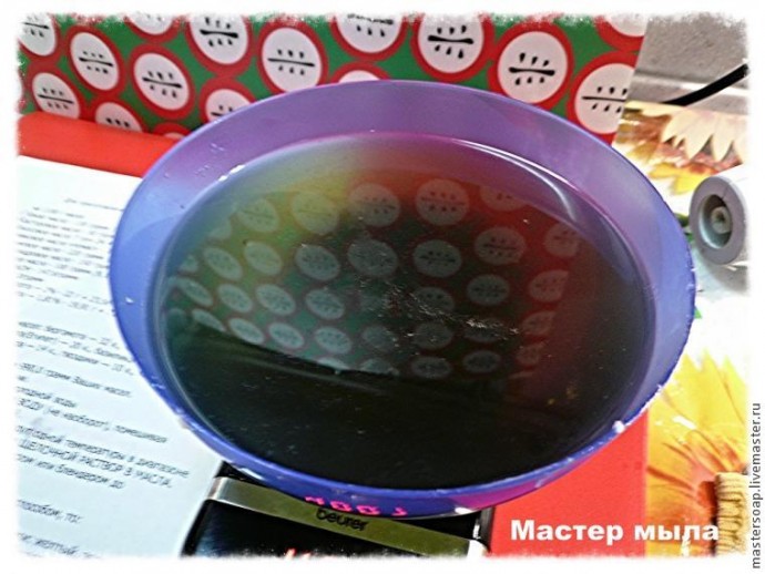 Варим мыло с яблочками с нуля: часть 1