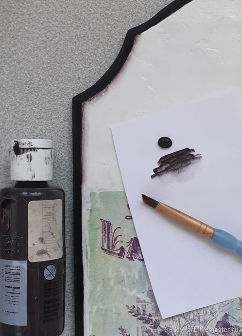 Декорируем часы "Экс-ан-Прованс": часть 3